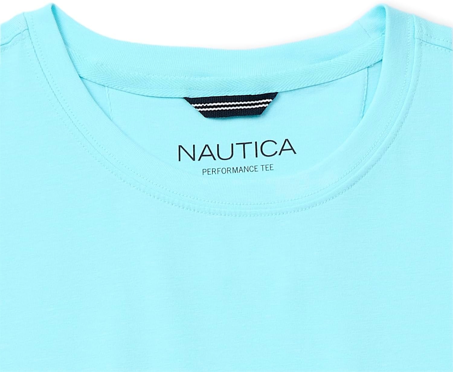 image:imageNautica Mens Classic Fit Pocket TShirtBright Aqua Blue