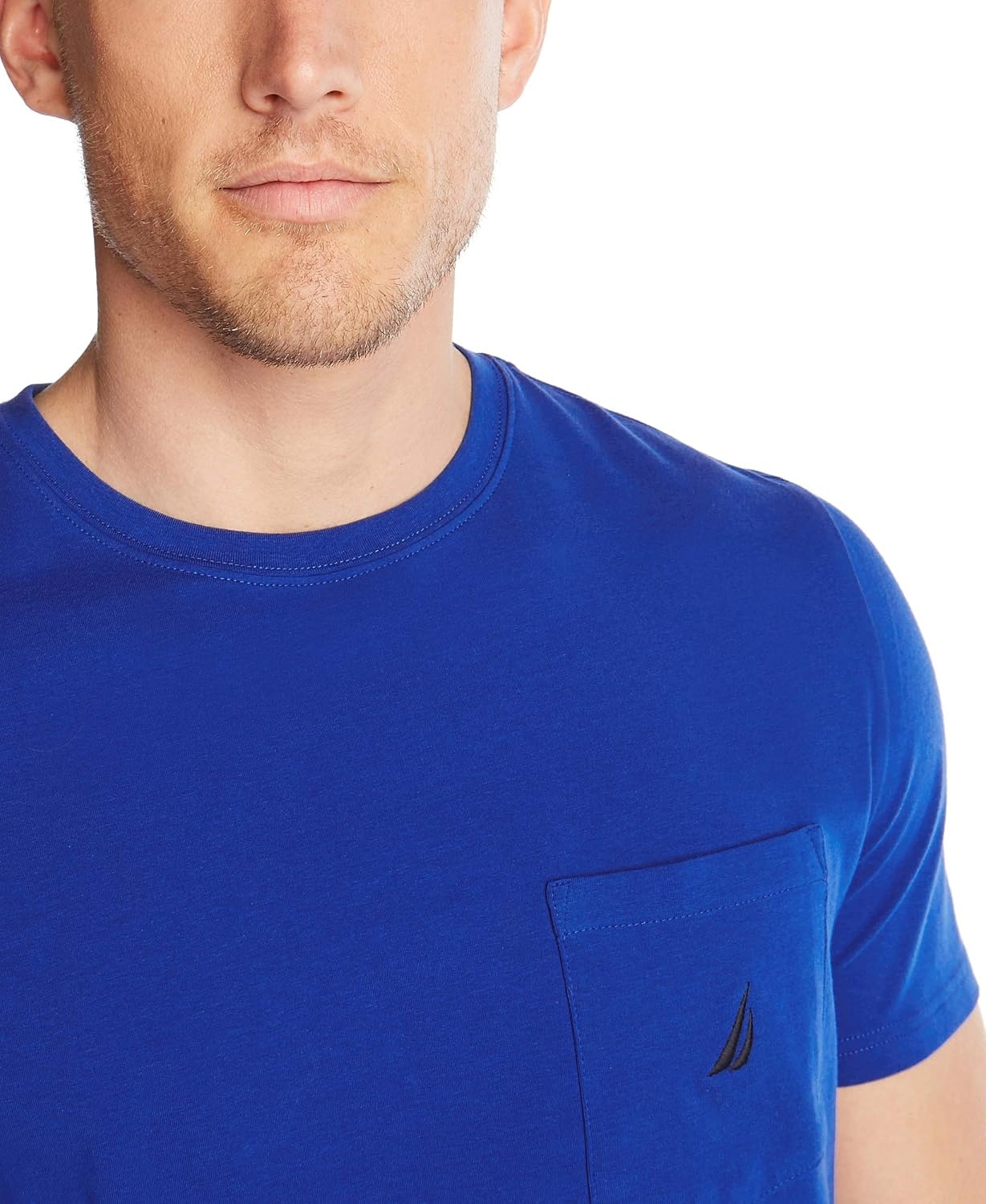 image:imageNautica Mens Classic Fit Pocket TShirtBright Cobalt