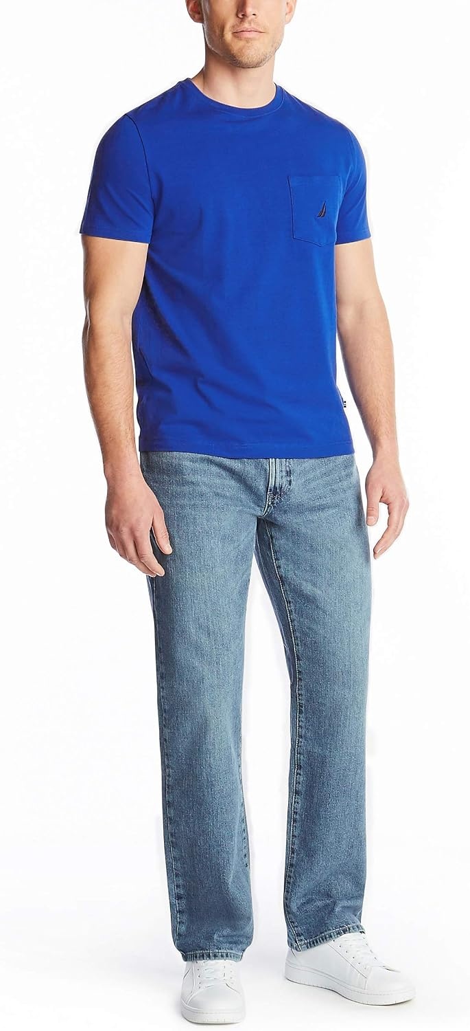 image:imageNautica Mens Classic Fit Pocket TShirtBright Cobalt