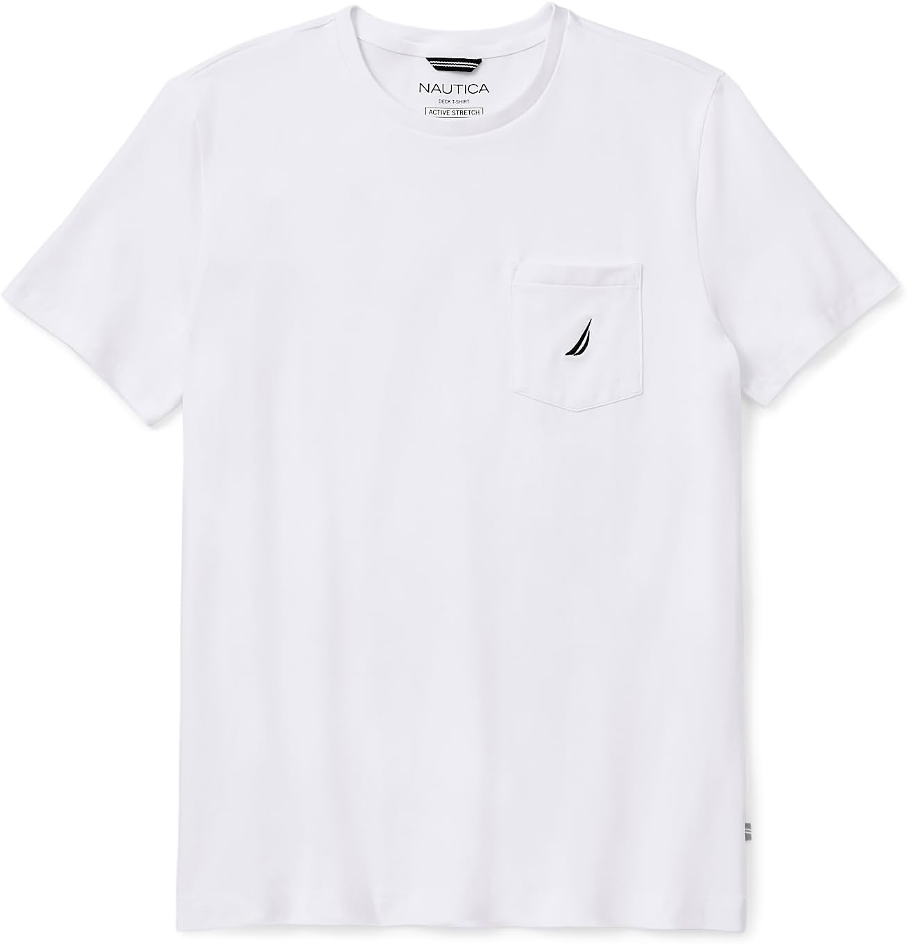 image:imageNautica Mens Classic Fit Pocket TShirtBright White