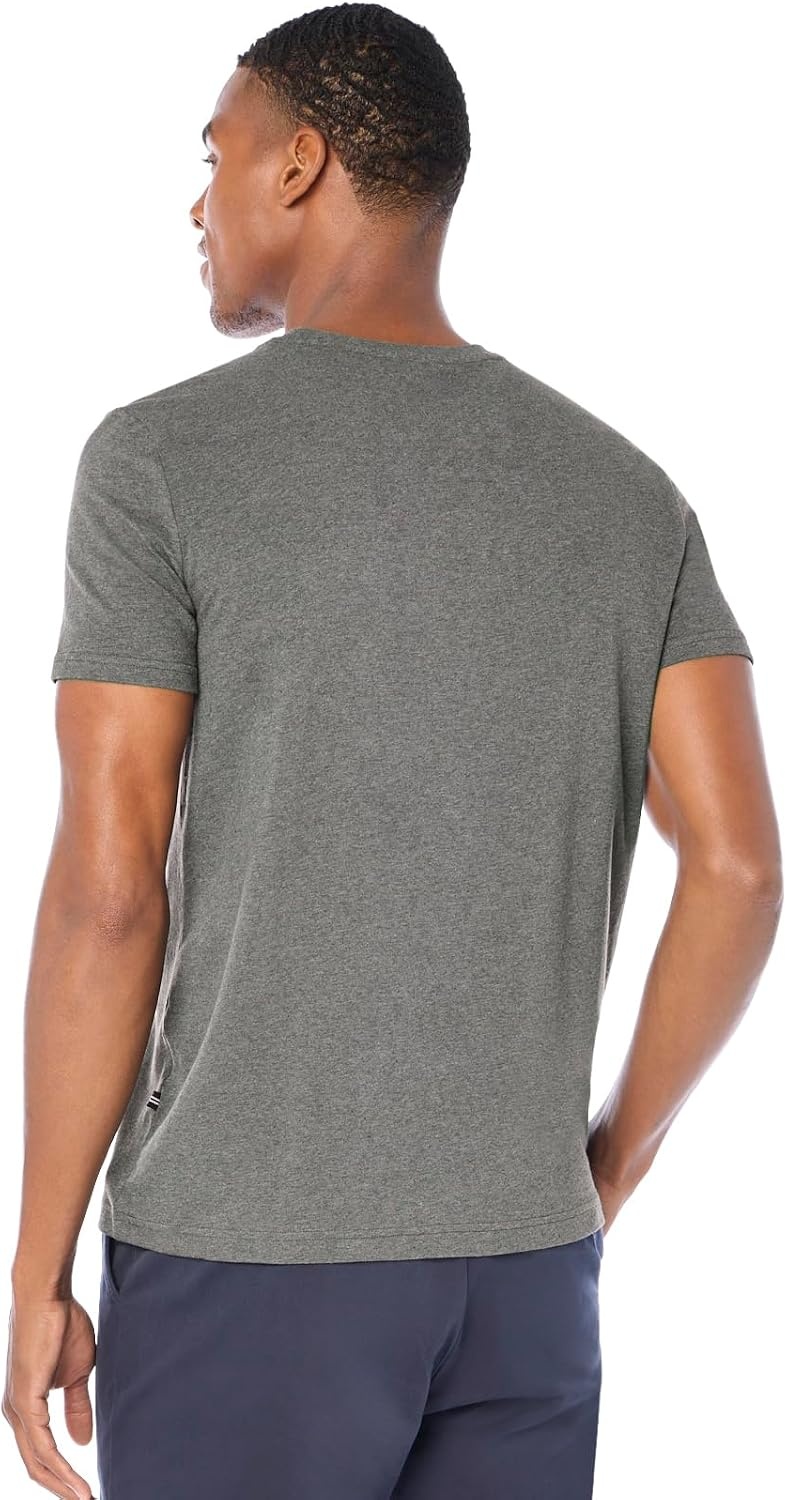 image:imageNautica Mens Classic Fit Pocket TShirtCharcoal Heather Light