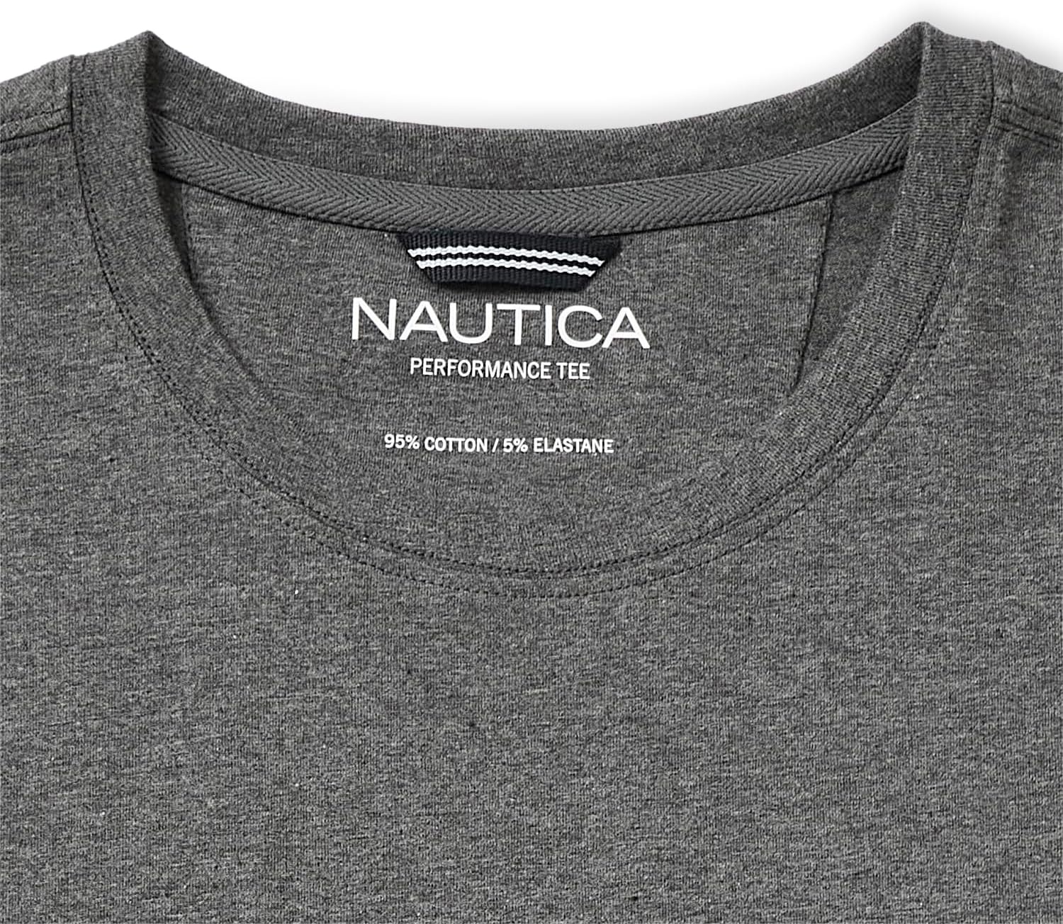 image:imageNautica Mens Classic Fit Pocket TShirtCharcoal Heather Light
