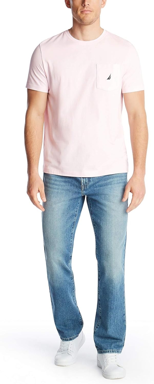 image:imageNautica Mens Classic Fit Pocket TShirtCradle Pink