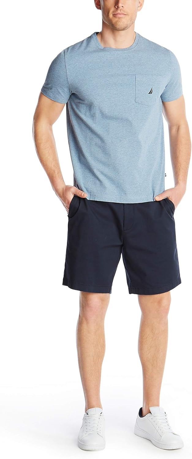 image:imageNautica Mens Classic Fit Pocket TShirtDeep Anchor Heather