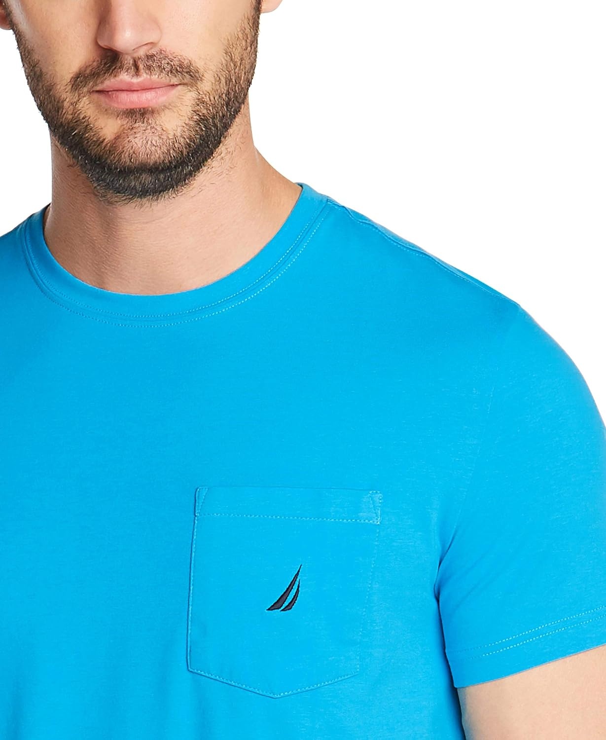 image:imageNautica Mens Classic Fit Pocket TShirtHawaiian Ocean