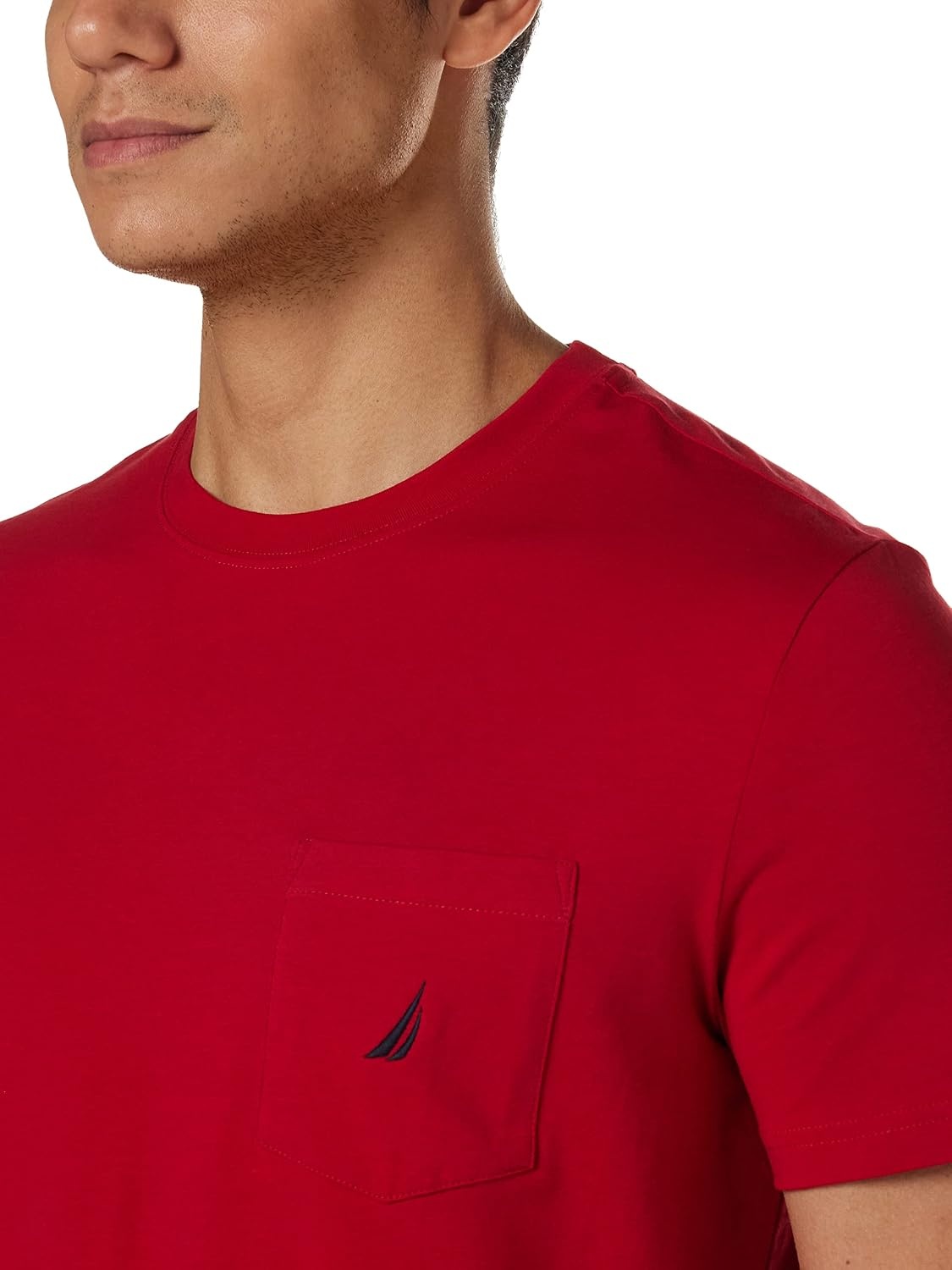 image:imageNautica Mens Classic Fit Pocket TShirtNautica Red