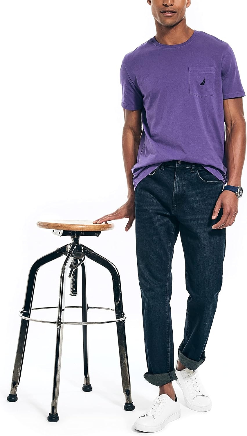 image:imageNautica Mens Classic Fit Pocket TShirtNeptune Purple