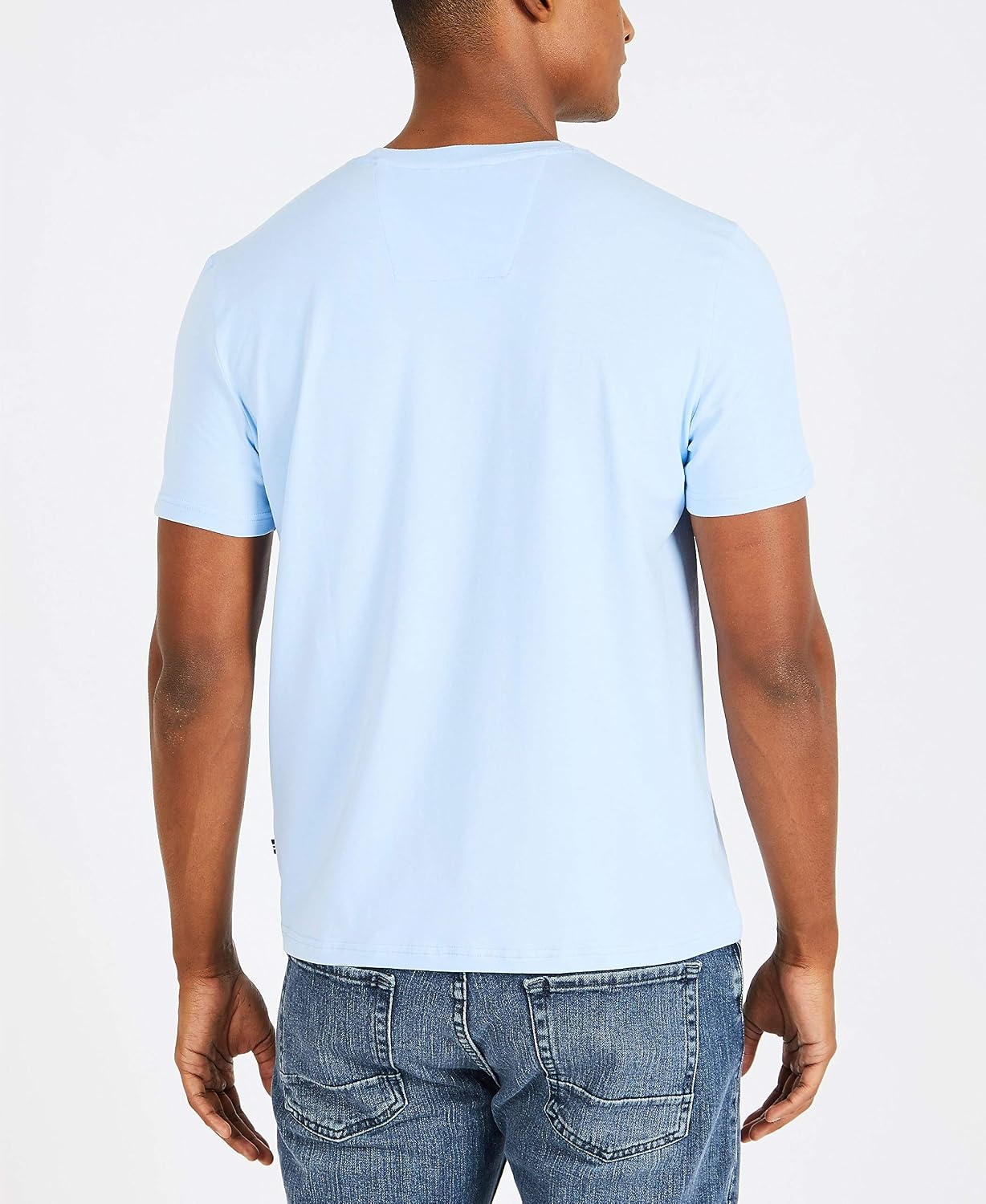 image:imageNautica Mens Classic Fit Pocket TShirtNoon Blue
