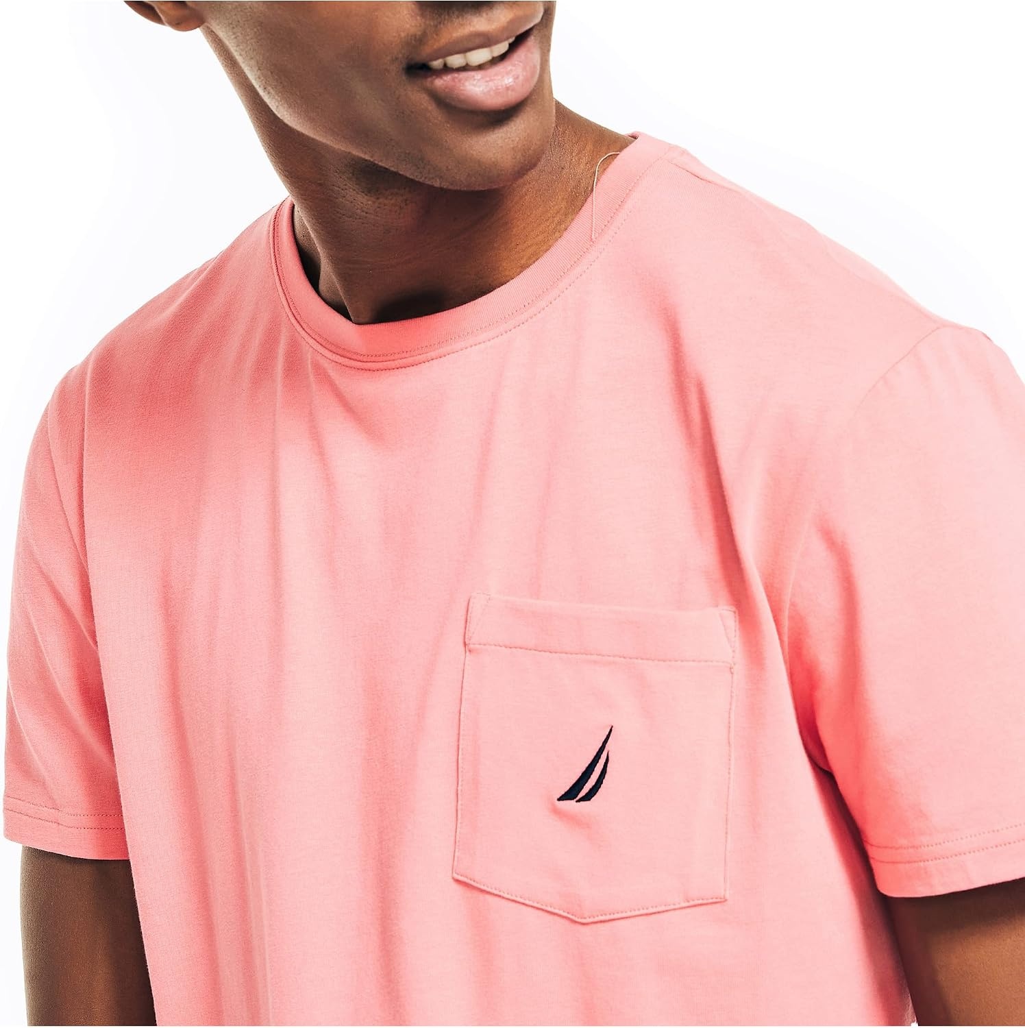 image:imageNautica Mens Classic Fit Pocket TShirtTeaberry