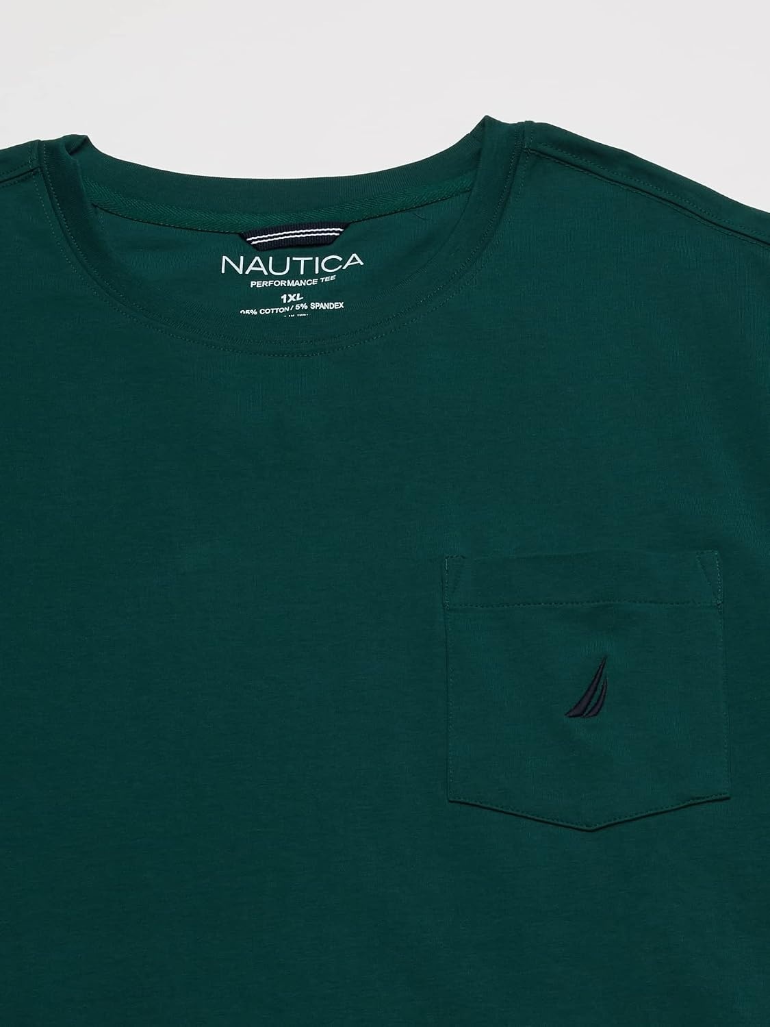 image:imageNautica Mens Classic Fit Pocket TShirtTidal Green