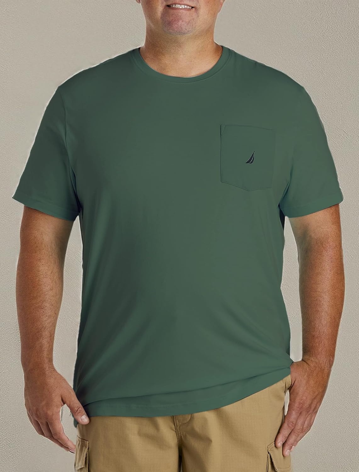 image:imageNautica Mens Classic Fit Pocket TShirtTidal Green