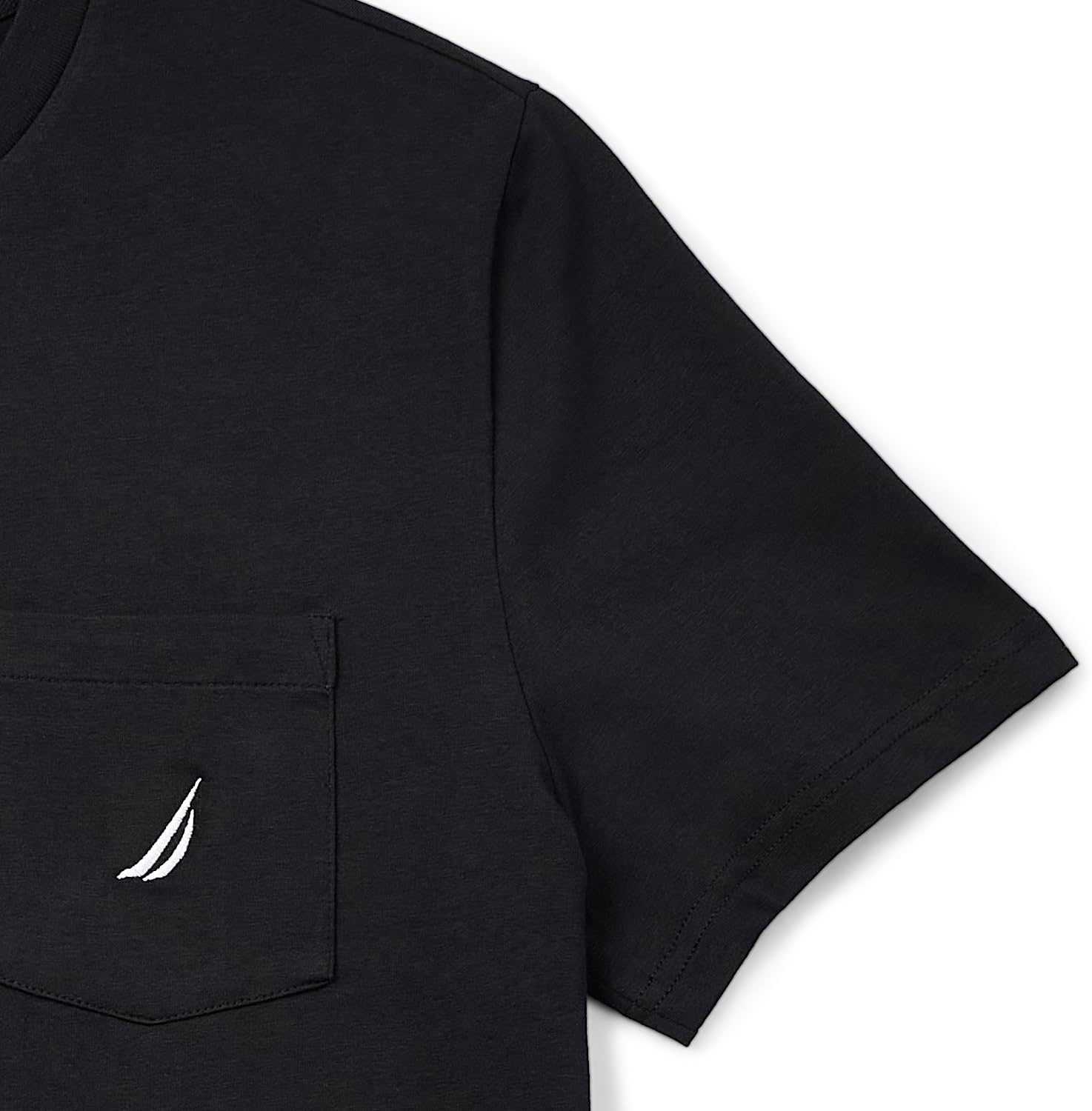 image:imageNautica Mens Classic Fit Pocket TShirtTrue Black
