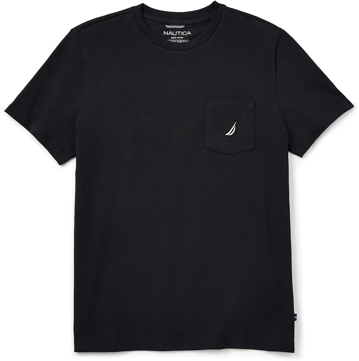 image:imageNautica Mens Classic Fit Pocket TShirtTrue Black