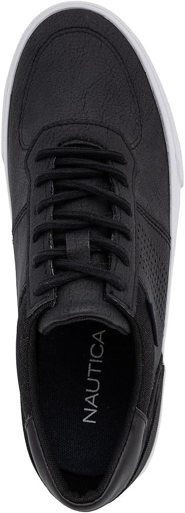 image:imageNautica Mens Classic LaceUp Boat Shoes Low Top Fashion Sneaker Stylish and Comfortable Casual ShoeBlacktriston