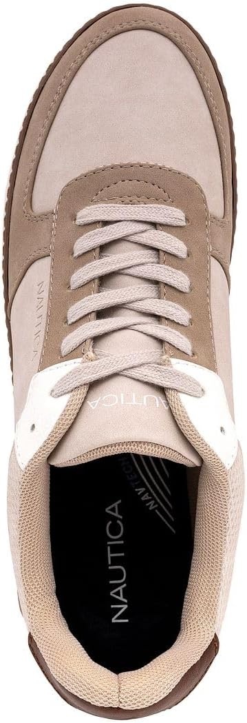 image:imageNautica Mens Classic LaceUp Low Top Fashion Sneaker Loafer Stylish and Comfortable Casual ShoeSandsavar