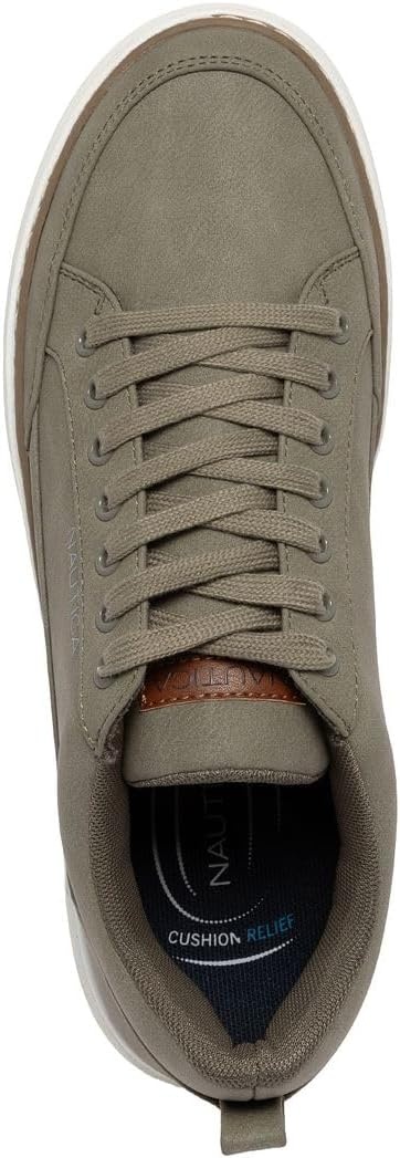 image:imageNautica Mens Classic LaceUp Low Top Fashion Sneaker Loafer Stylish and Comfortable Casual ShoeSlatecolson