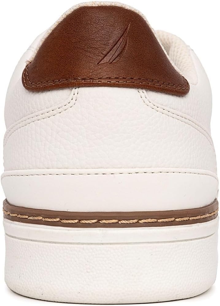 image:imageNautica Mens Classic LaceUp Low Top Fashion Sneaker Loafer Stylish and Comfortable Casual ShoeWhitejaro