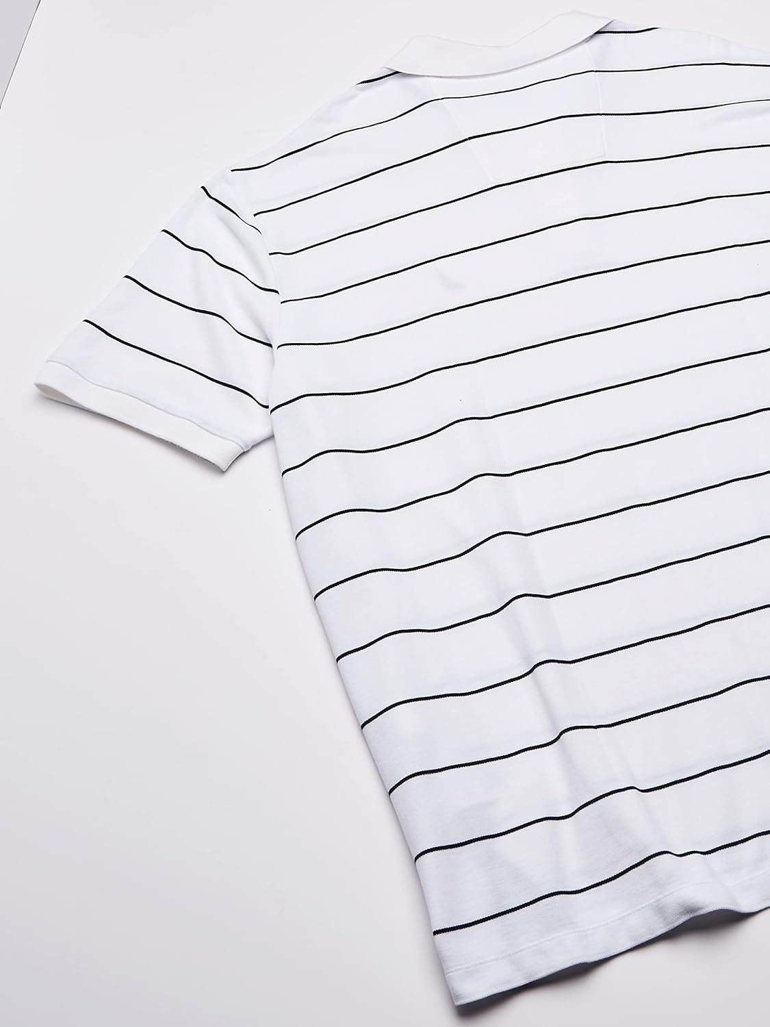image:imageNautica Mens Classic Short Sleeve Striped Polo ShirtBright White