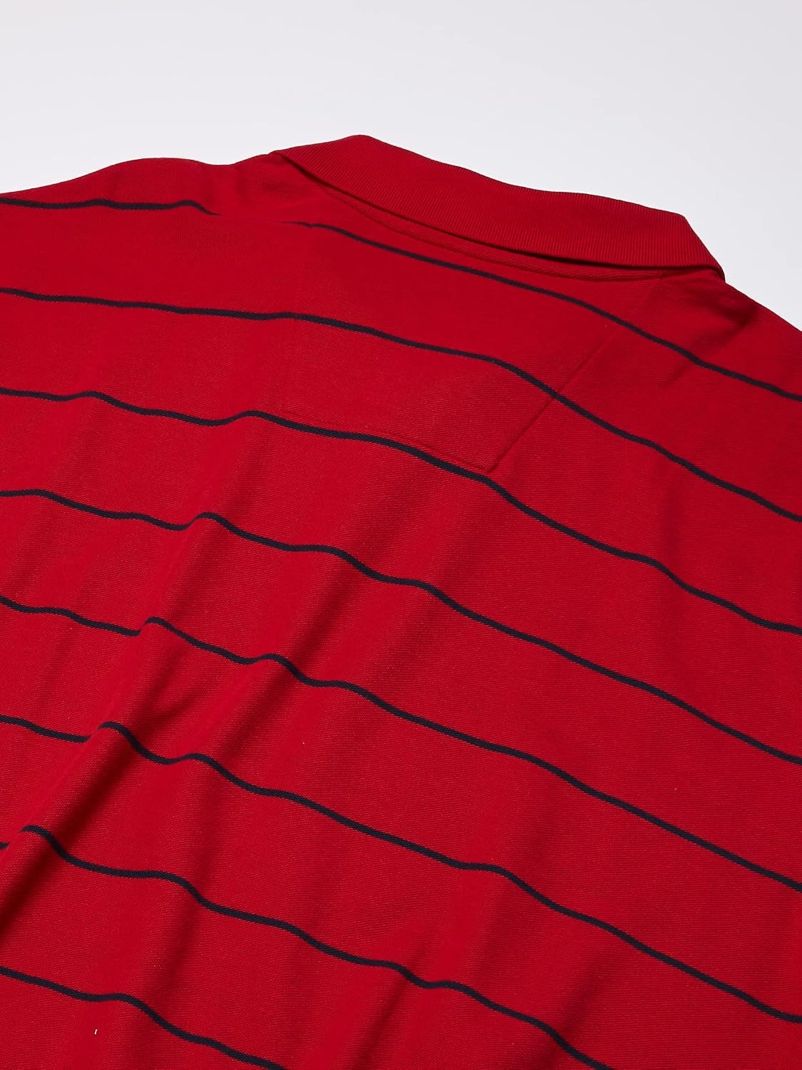 image:imageNautica Mens Classic Short Sleeve Striped Polo ShirtNautica Red