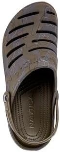 image:imageNautica Mens Clogs Athletic Sports Sandal SlipOn with Adjustable Back Strap Water ShoesFuzzy Slippers River EdgeCamo River Edge