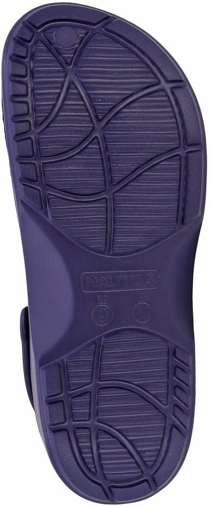 image:imageNautica Mens Clogs Athletic Sports Sandal SlipOn with Adjustable Back Strap Water ShoesFuzzy Slippers River EdgeNavy River Edge