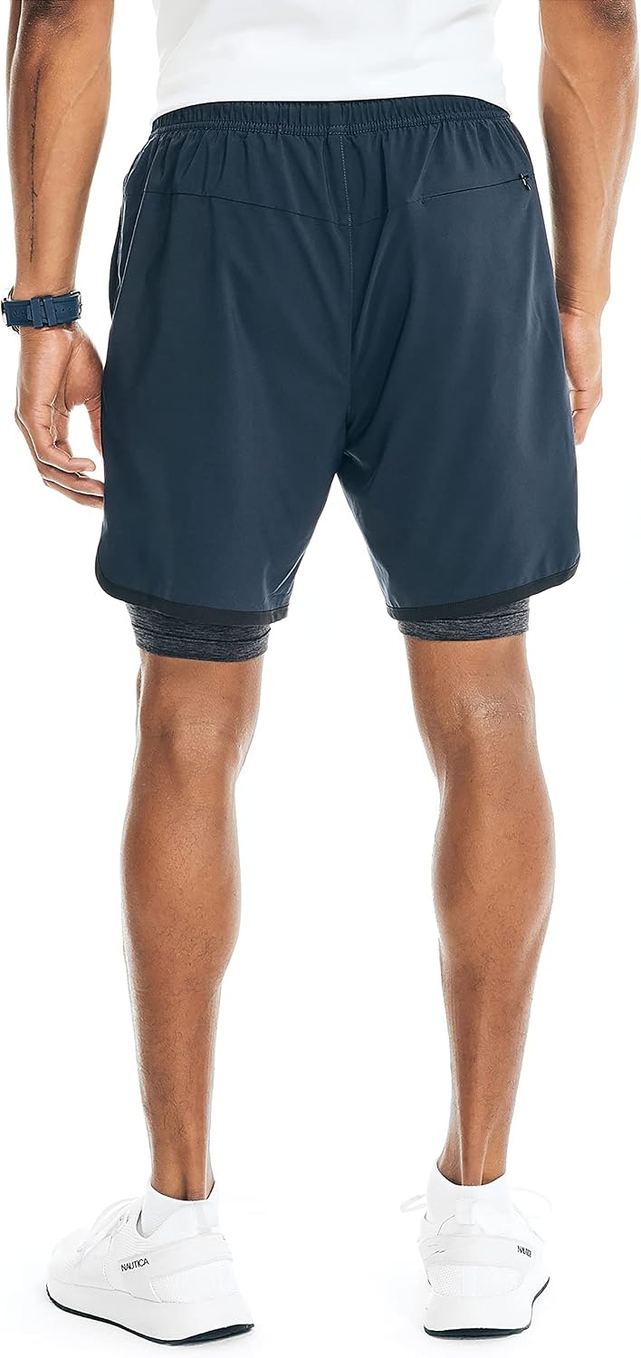image:imageNautica Mens Competition Sustainably Crafted 7 Performance ShortNavy