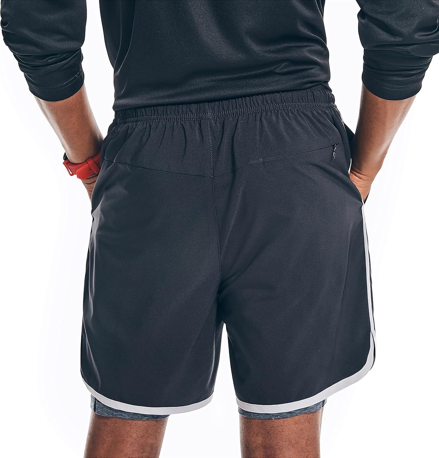 image:imageNautica Mens Competition Sustainably Crafted 7 Performance ShortTrue Black