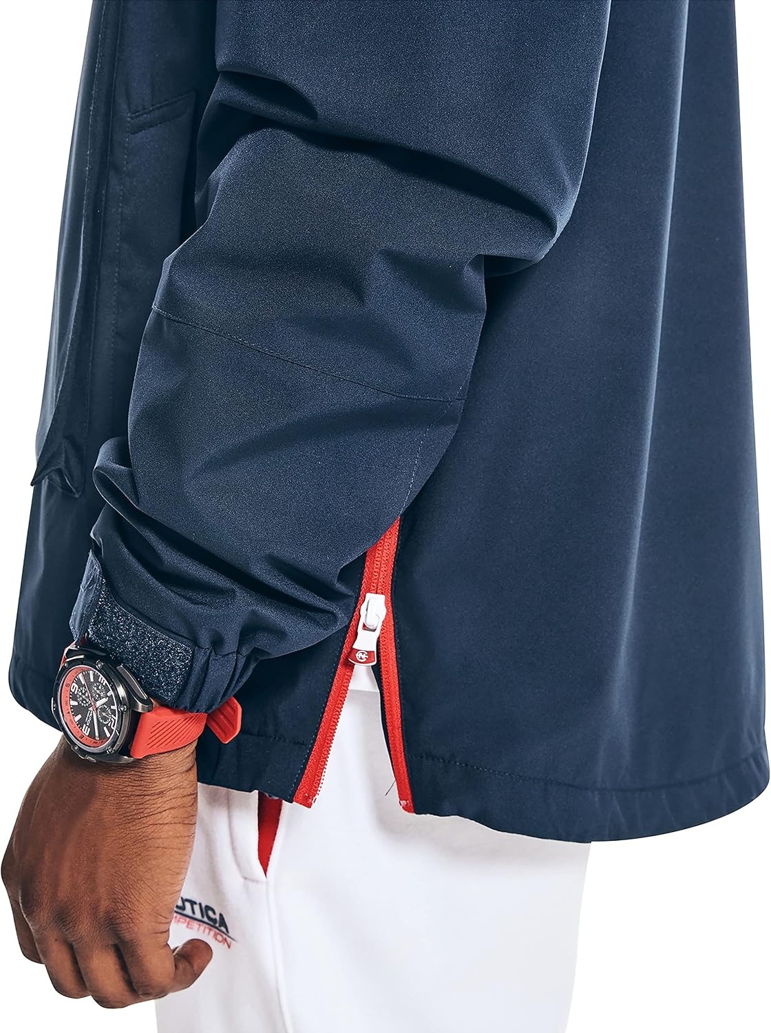 image:imageNautica Mens Competition Sustainably Crafted Anorak JacketNavy