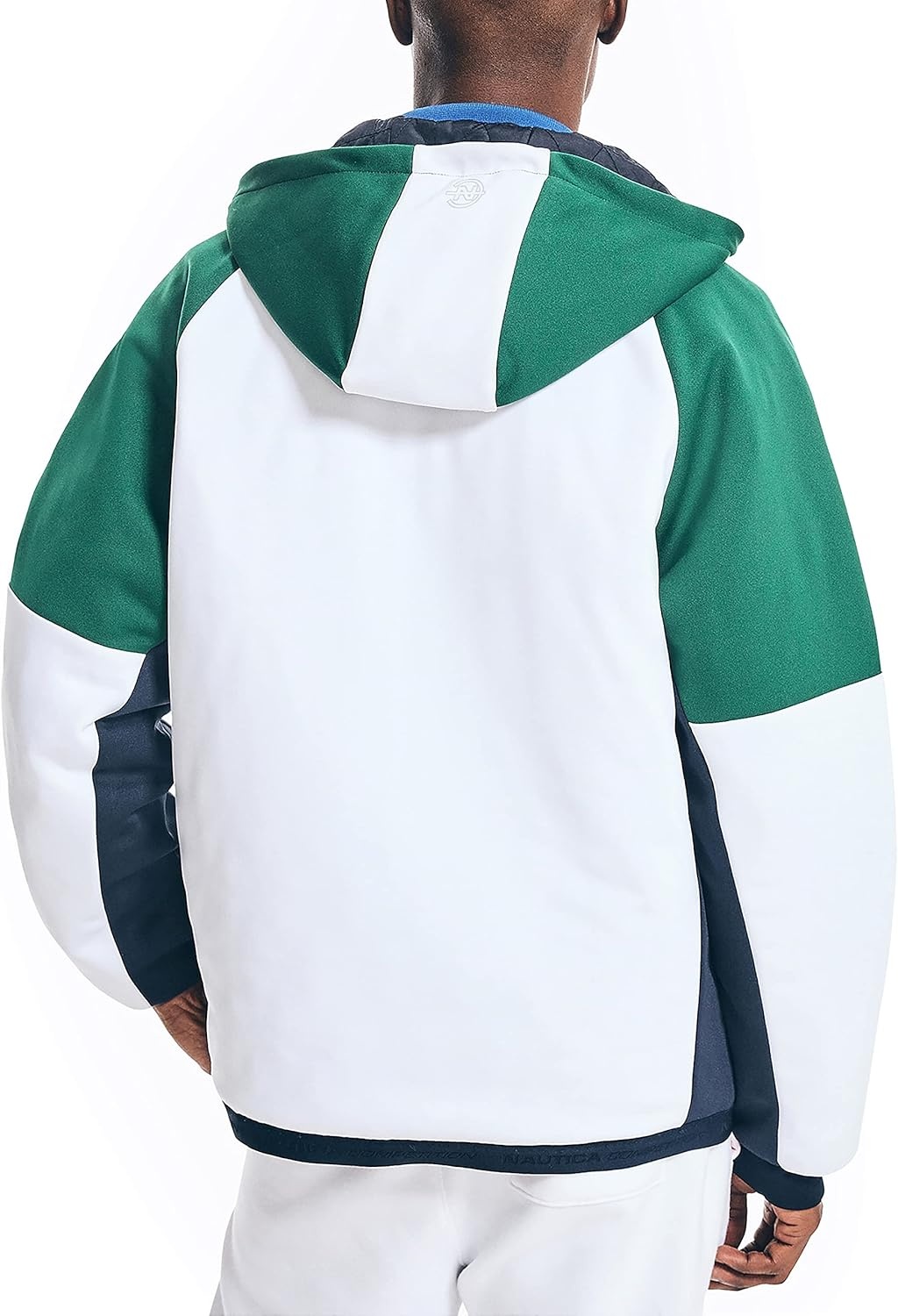 image:imageNautica Mens Competition Sustainably Crafted Fullzip JacketBright White