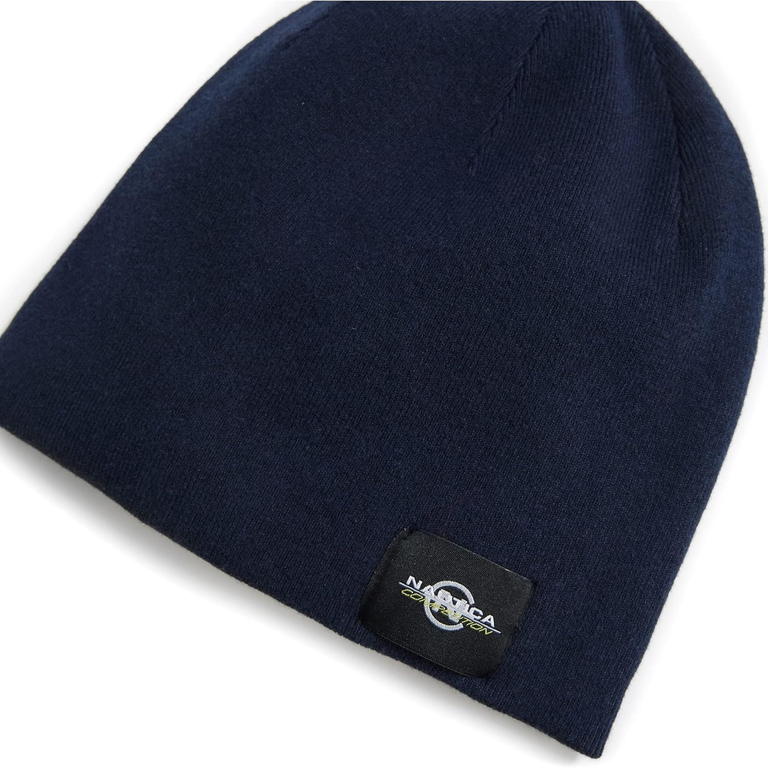 image:imageNautica Mens Competition Sustainably Crafted Logo BeanieNavy
