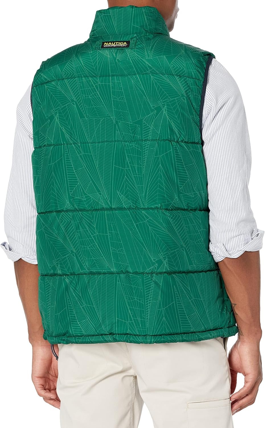 image:imageNautica Mens Competition Sustainably Crafted Tempasphere VestTidal Green