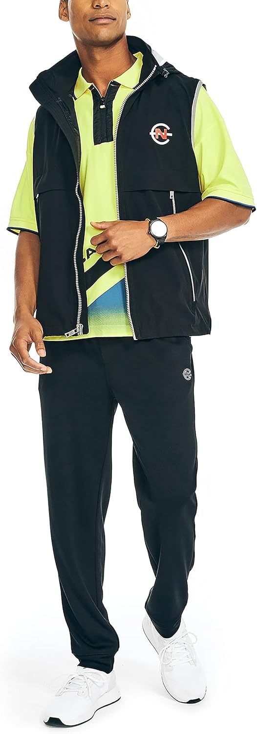 image:imageNautica Mens Competition Sustainably Crafted VestTrue Black