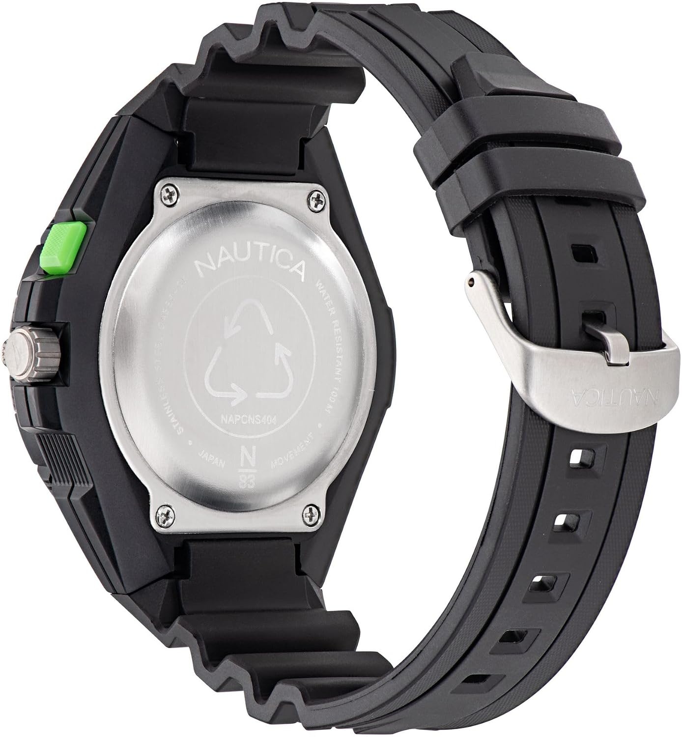 image:imageNautica Mens Coronado Bay WatchBlackGreenBlack
