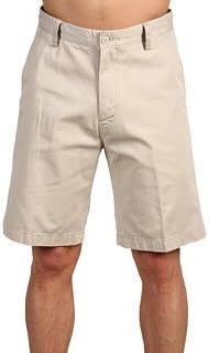 image:imageNautica Mens Cotton Twill Flat Front Chino ShortTrue Stone