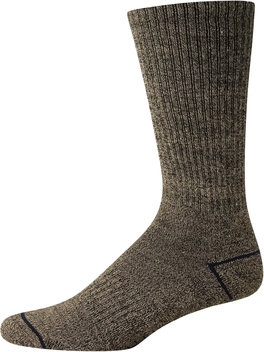image:imageNautica Mens Crew Socks 10 Pack Breathable Moisture Wicking Cushioned Athletic Work and Dress Socks for Men Sizes 6125BrownKhaki