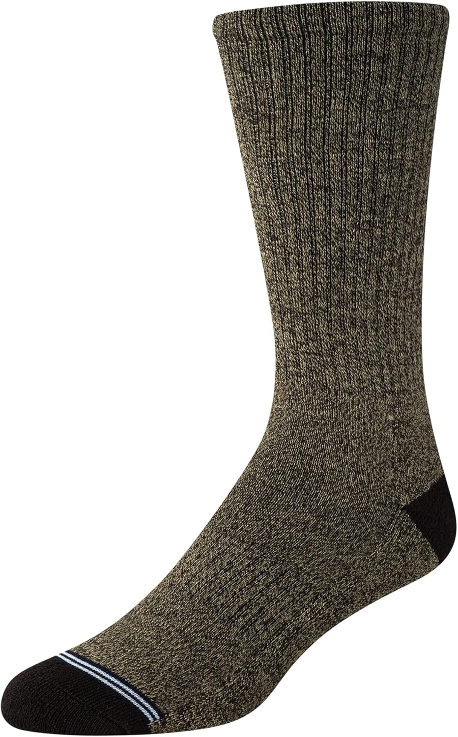 image:imageNautica Mens Crew Socks 10 Pack Breathable Moisture Wicking Cushioned Athletic Work and Dress Socks for Men Sizes 6125BrownNavy