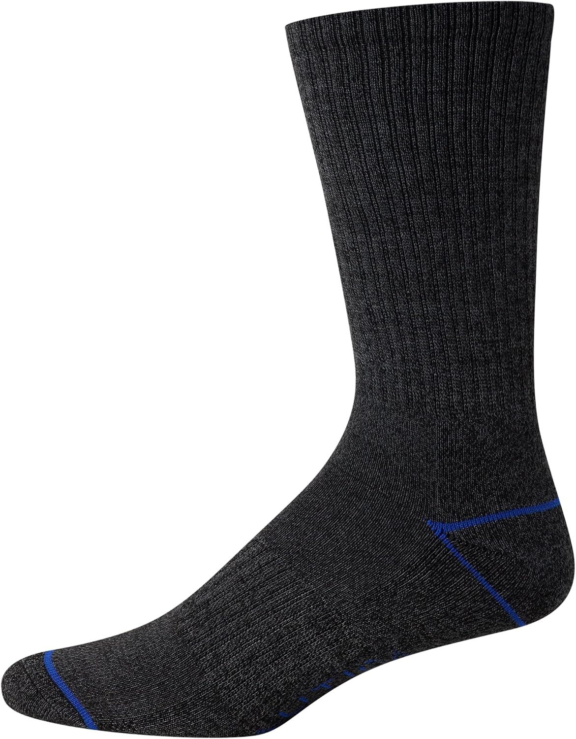 image:imageNautica Mens Crew Socks 5 Pack Breathable Moisture Wicking Cushioned Athletic Work and Dress Socks for Men Sizes 6125BlackGray