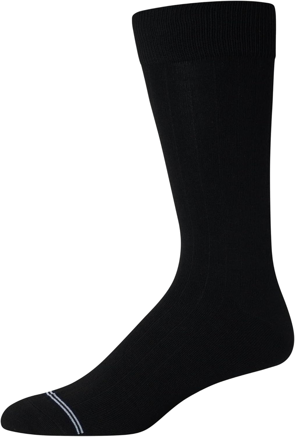 image:imageNautica Mens Dress Socks 10 Pack Breathable Stretch Crew Socks for Men for Work Business and Formal Wear Sizes 6125All Black