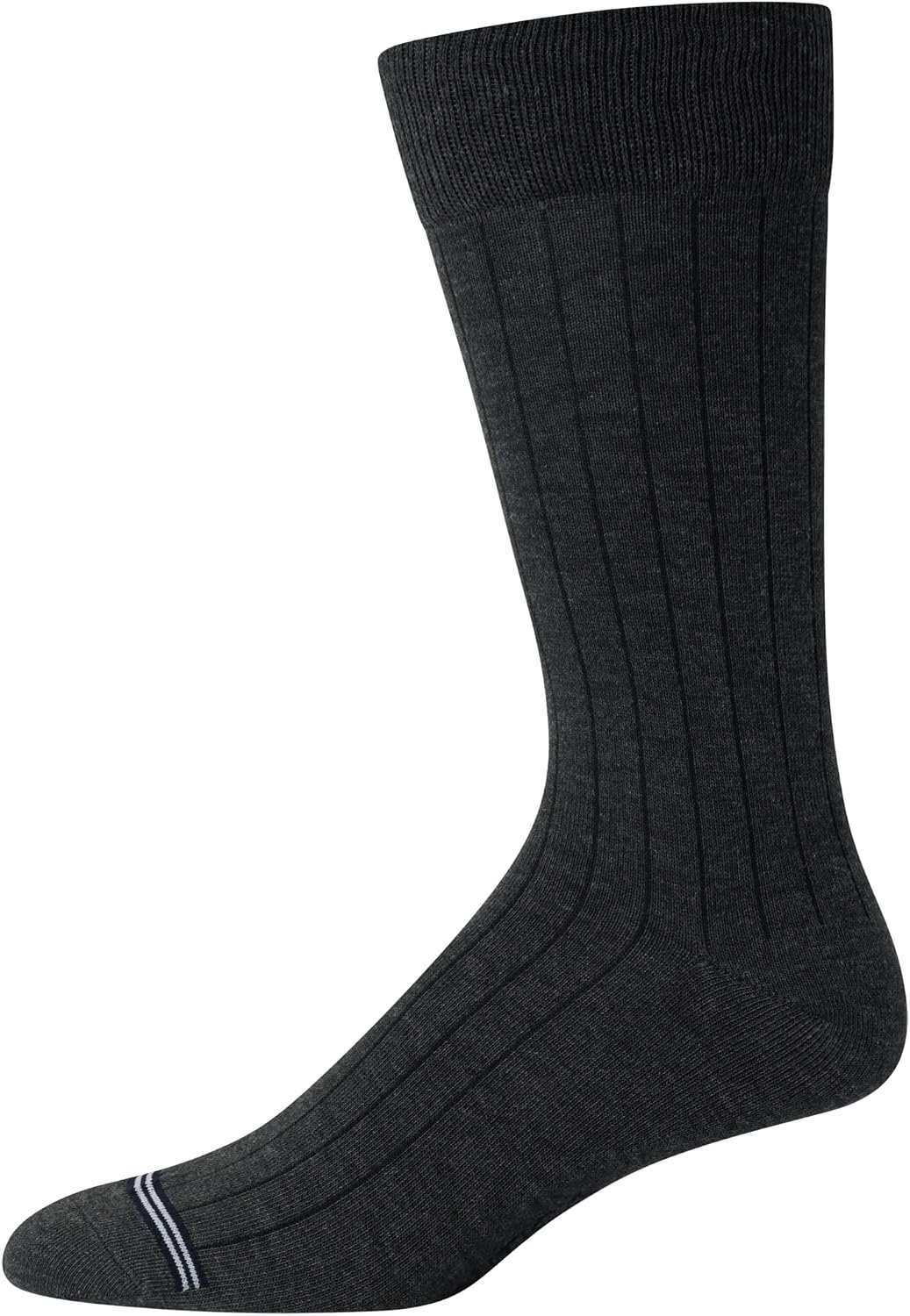 image:imageNautica Mens Dress Socks 10 Pack Breathable Stretch Crew Socks for Men for Work Business and Formal Wear Sizes 6125Dark Assorted