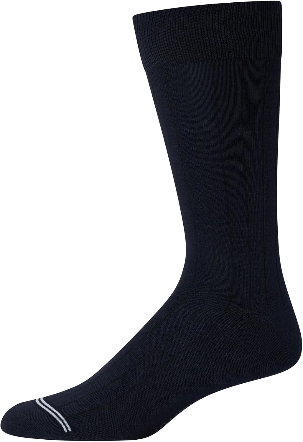 image:imageNautica Mens Dress Socks 10 Pack Breathable Stretch CrewLength Work Socks for Men for Business Formal Wear Sizes 6125BlackGrey Assorted
