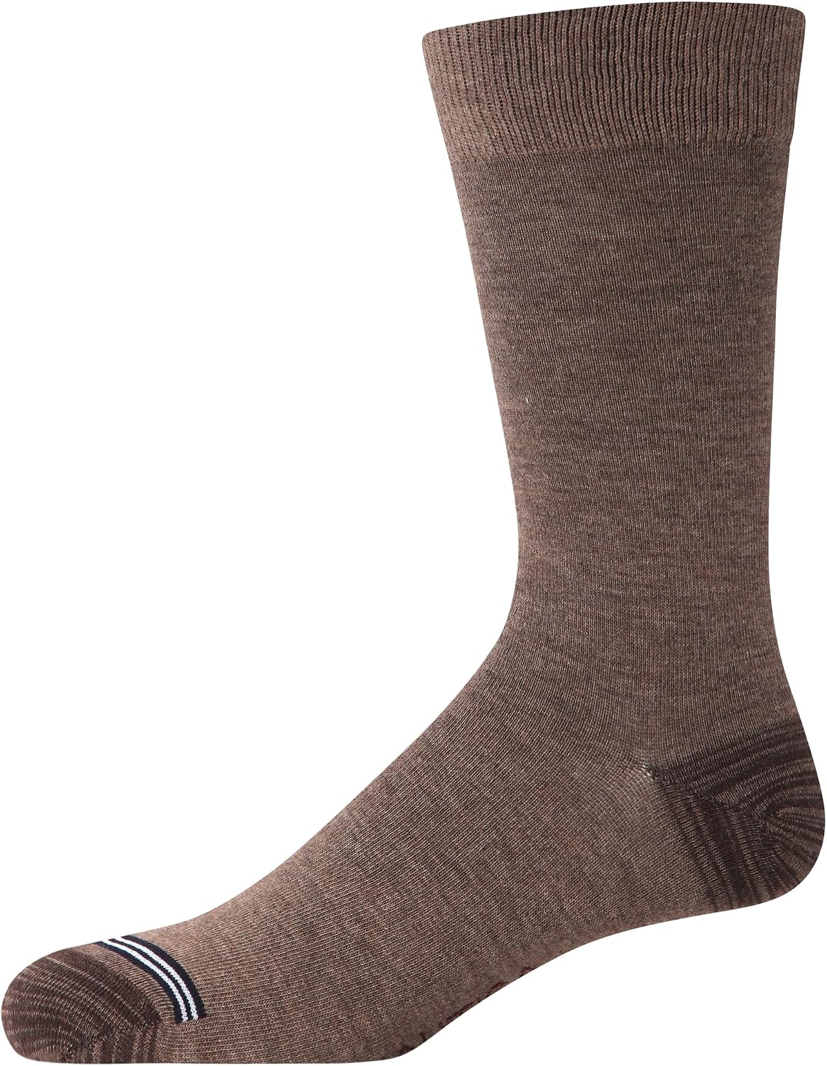 image:imageNautica Mens Dress Socks 10 Pack Breathable Stretch CrewLength Work Socks for Men for Business Formal Wear Sizes 6125Denim Assorted