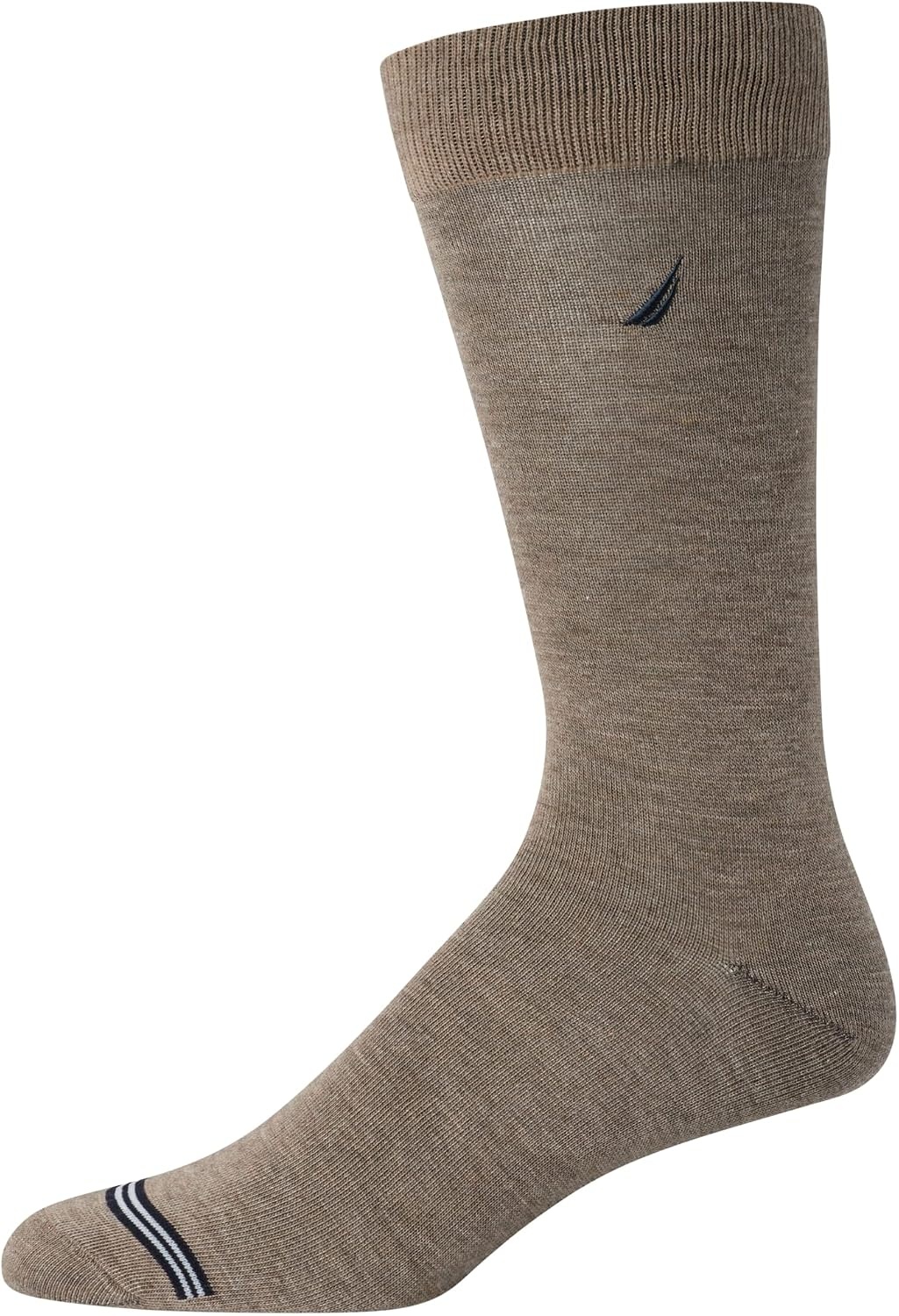 image:imageNautica Mens Dress Socks 10 Pack Breathable Stretch CrewLength Work Socks for Men for Business Formal Wear Sizes 6125Heather Assorted