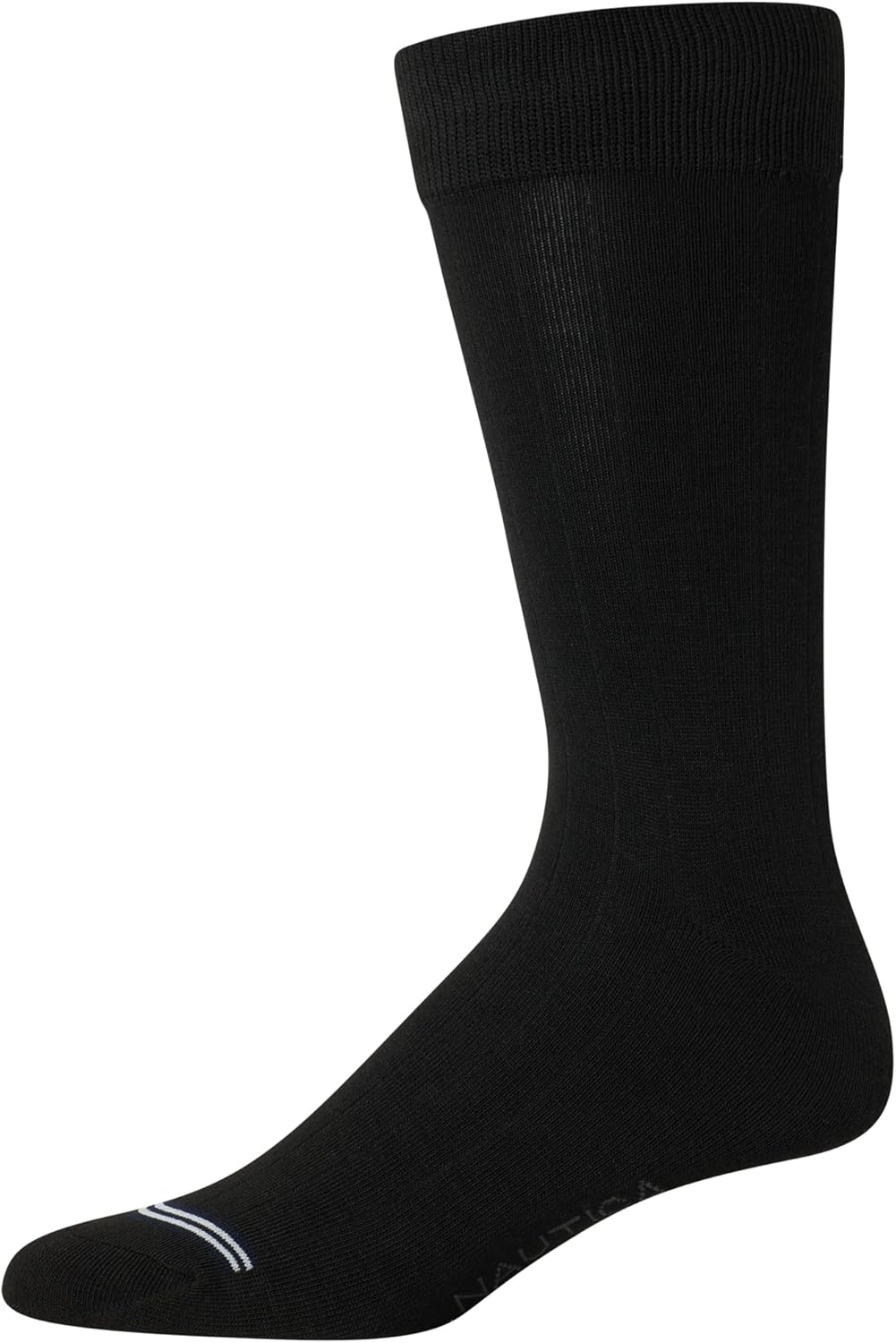image:imageNautica Mens Dress Socks 5 Pack Breathable Comfort Stretch CrewLength Work Socks for Men for Business Formal Wear 6125BrownBlue Assorted