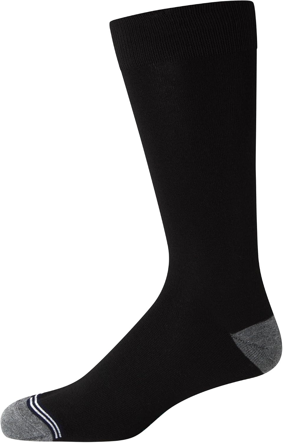 image:imageNautica Mens Dress Socks 5 Pack Breathable Comfort Stretch CrewLength Work Socks for Men for Business Formal Wear 6125Graphite Heather Assorted