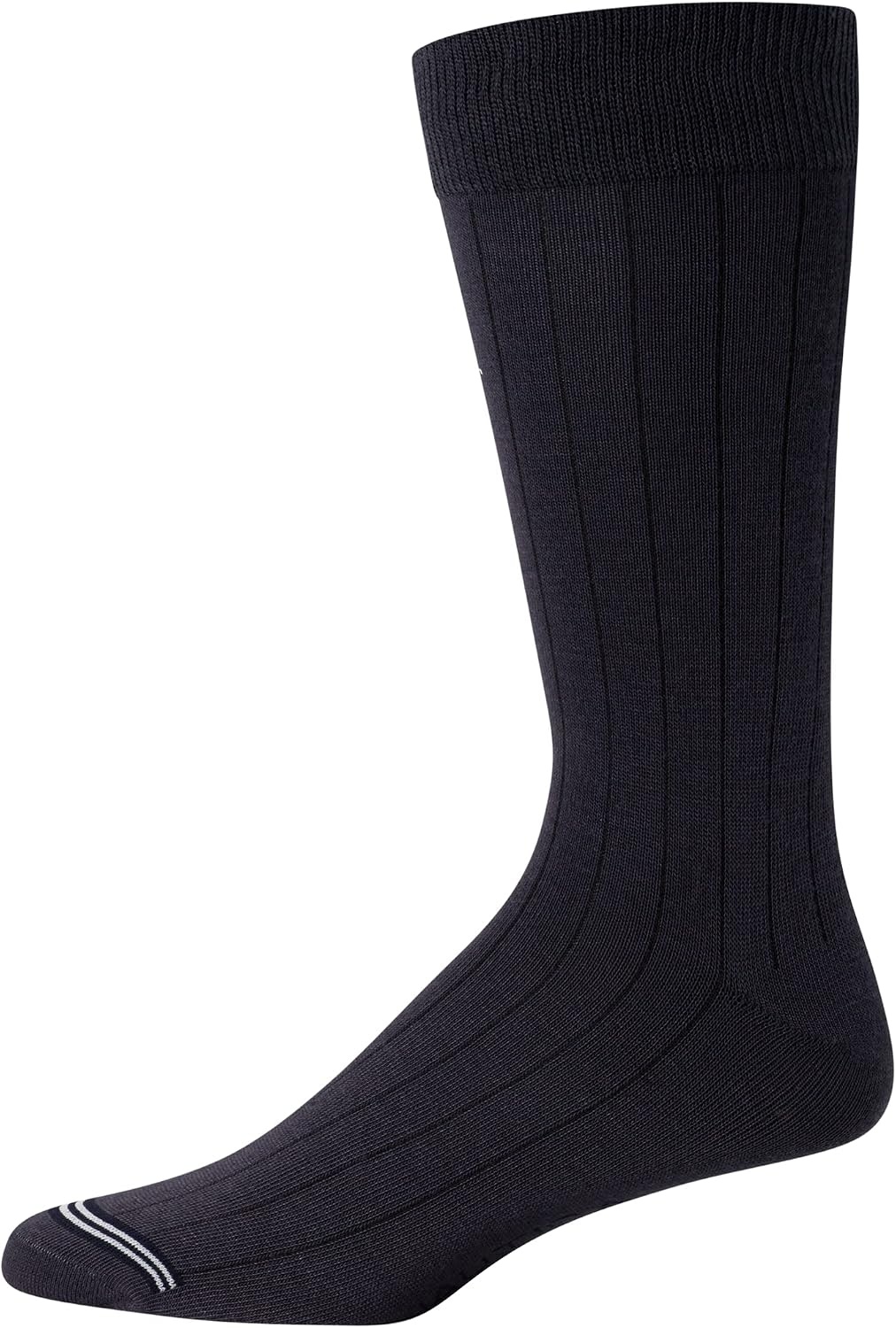 image:imageNautica Mens Dress Socks 5 Pack Breathable Comfort Stretch CrewLength Work Socks for Men for Business Formal Wear 6125KhakiNavyBlack