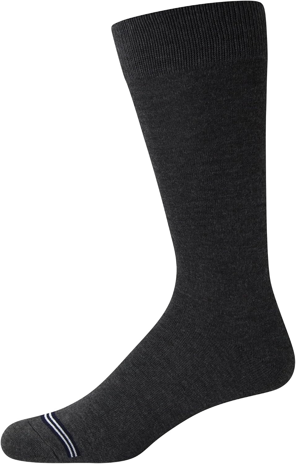 image:imageNautica Mens Dress Socks 5 Pack Breathable Comfort Stretch CrewLength Work Socks for Men for Business Formal Wear 6125Medium Denim Assorted