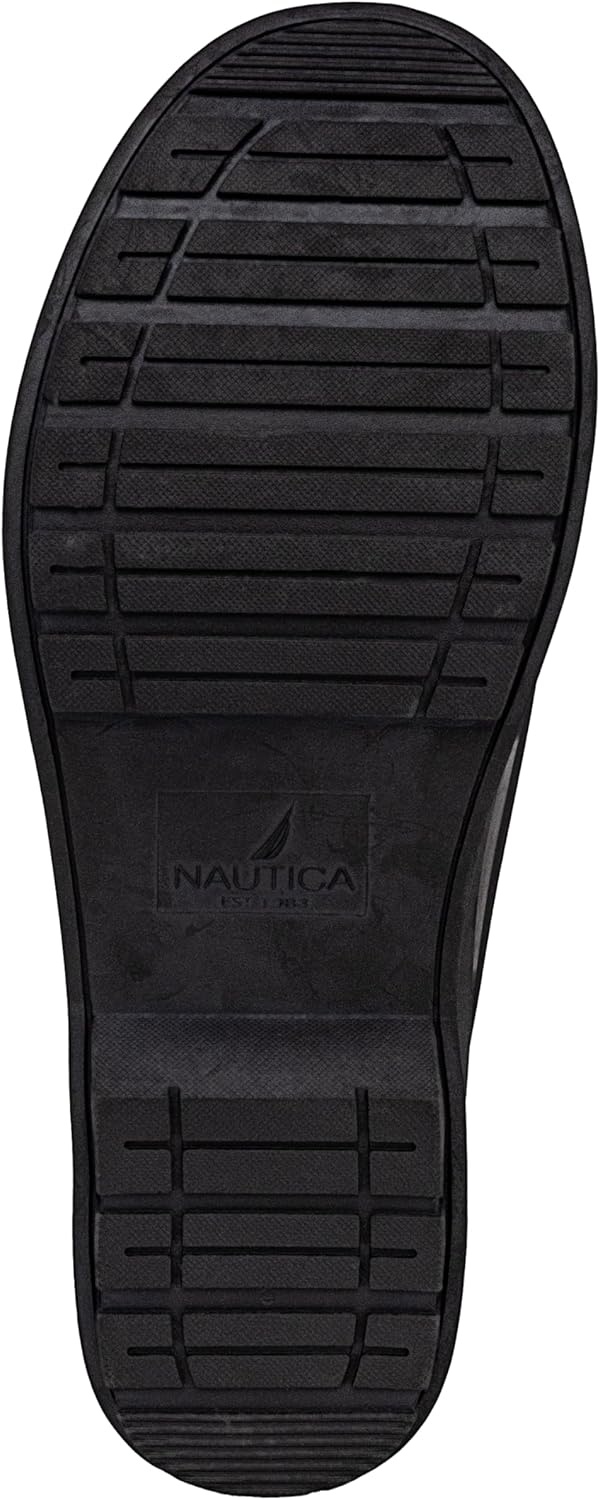 image:imageNautica Mens Duck Boots Waterproof Shell Insulated Snow and Rain Boot LaceUp Winter Shoe Channing Extended Sizes 716Black X Dazo
