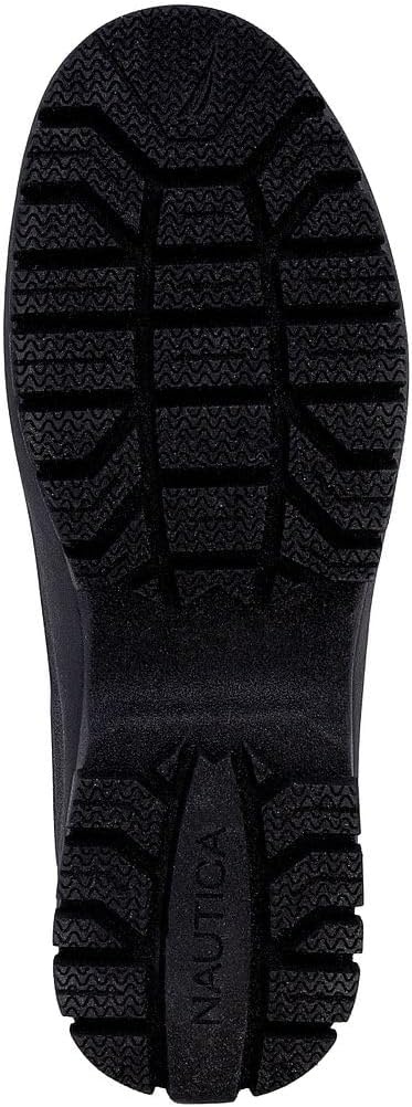 image:imageNautica Mens Duck Boots Waterproof Shell Insulated Snow and Rain Boot LaceUp Winter Shoe Channing Extended Sizes 716Blacktoyon Mid