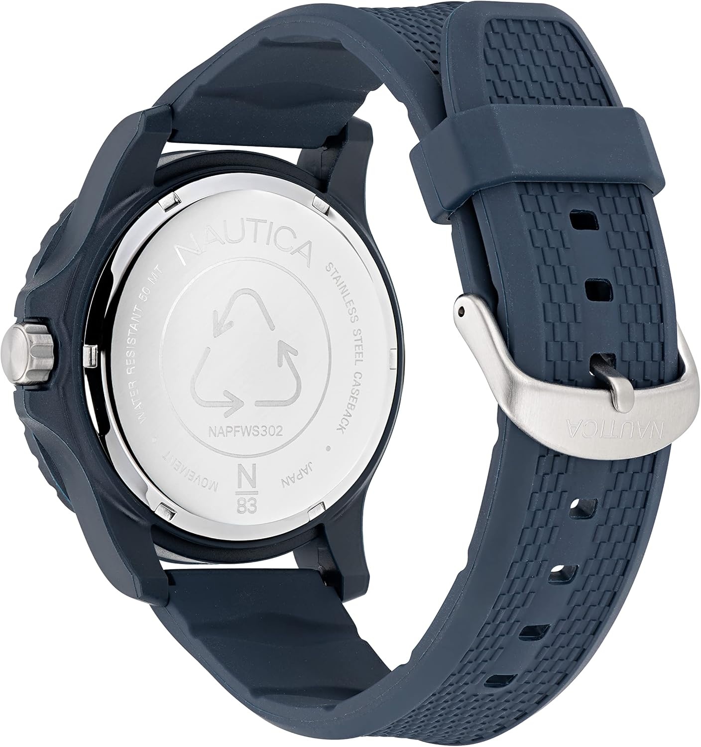 image:imageNautica Mens Finn World WatchBlueBlueBlue