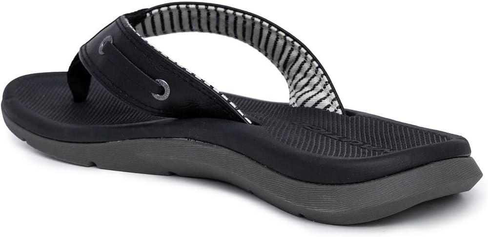 image:imageNautica Mens Flip Flop Beach Sandal Boat Slide Water SlippersBlackcasted